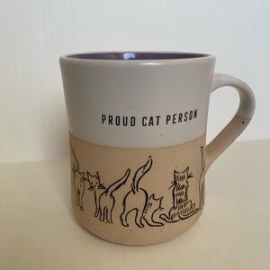 Sheffield Home “Proud Cat Person” Mug – Adorable Cat Lover’s Gift!